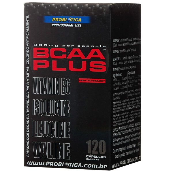 BCAA PLUS 800™ 120 caps - Probiotica