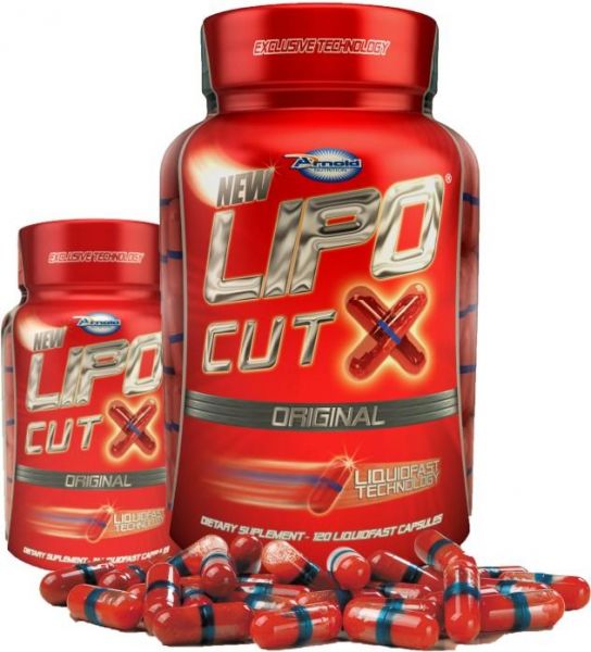 LIPO CUT X - 120 Cápsulas - Arnold Nutrition